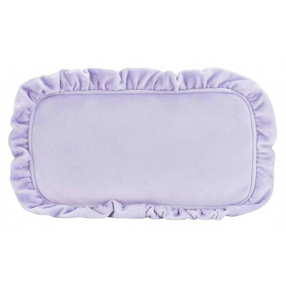 NEW STONEY CLOVER LANE women's velvet ruffle pouch - small in galaxy